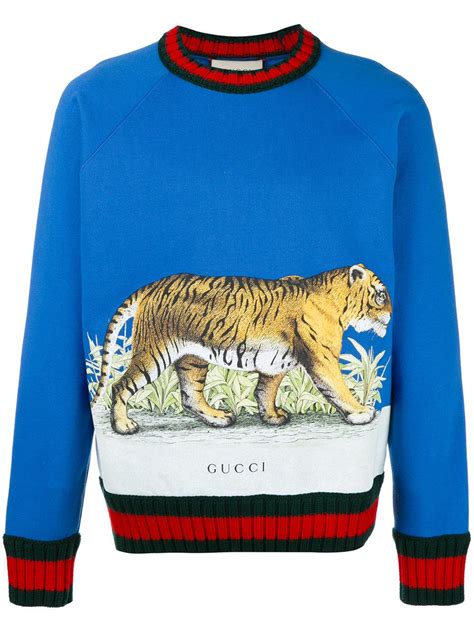 gucci tiger print sewater|gucci tiger for sale.